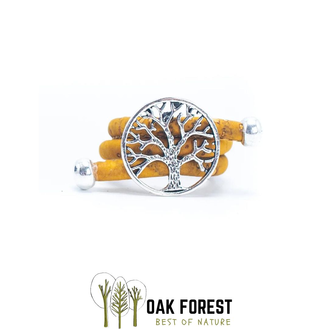 bague liege femme portugal - bague vegan en liege - bague femme vegan - bague artisanale en liege - bague cuir végétal - bague pas cher -idée cadeau femme - bague été 2022 - bague arbre de vie - bague spirituelle