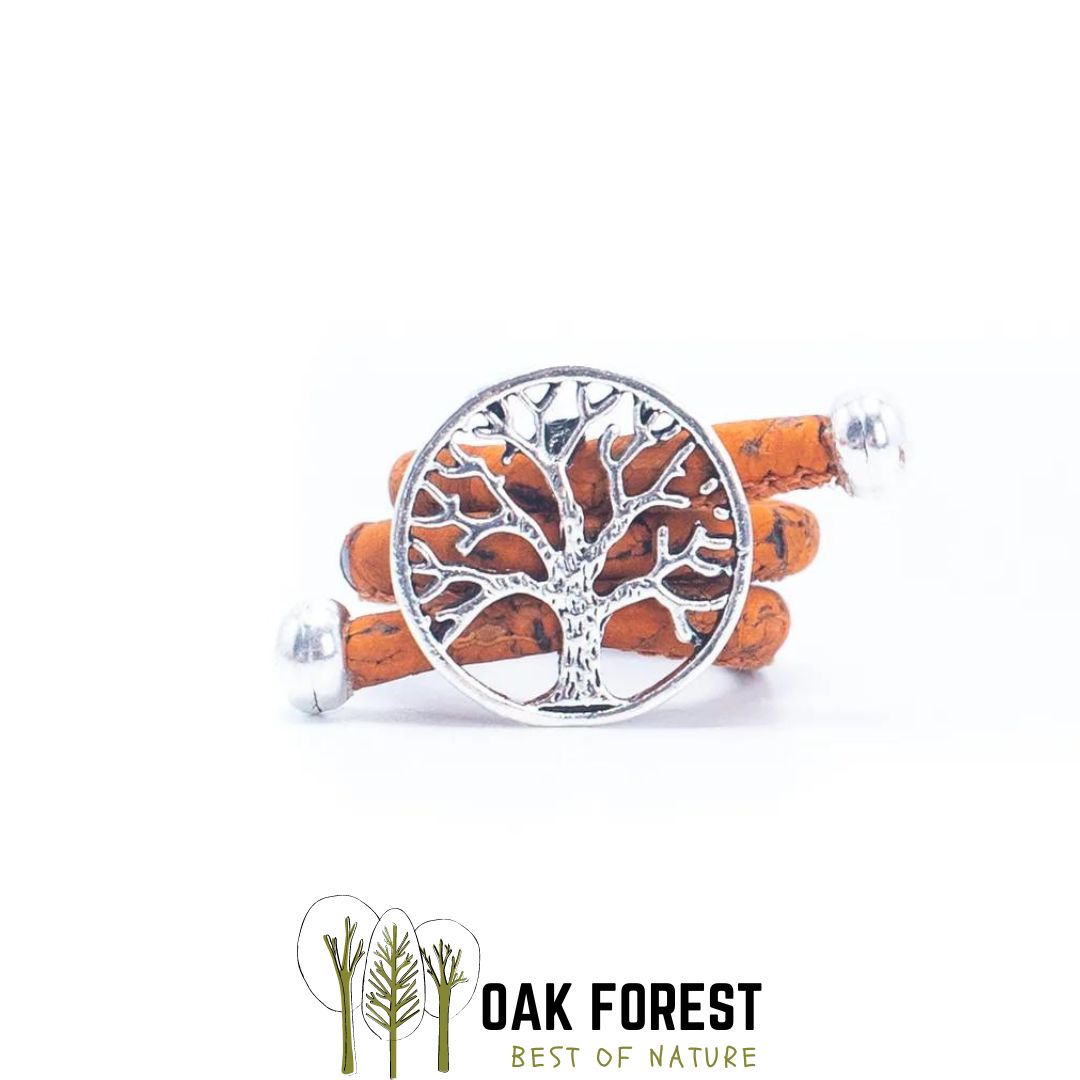 bague liege femme portugal - bague vegan en liege - bague femme vegan - bague artisanale en liege - bague cuir végétal - bague pas cher -idée cadeau femme - bague été 2022 - bague arbre de vie - bague spirituelle