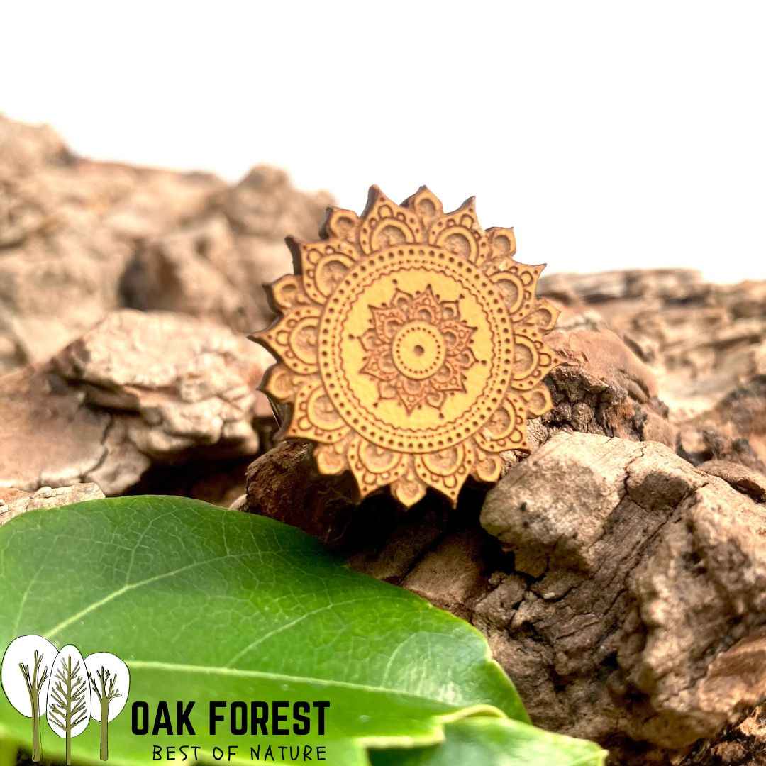 bijou vegan - bague liege portugal - bague vean en liege- bijoux en liège - bague végétal - bague fantaisie pas cher - bague femme vegan - bague en bois de liège - bague mandala - bague ethnique femme - bague spirituelle bague jaune