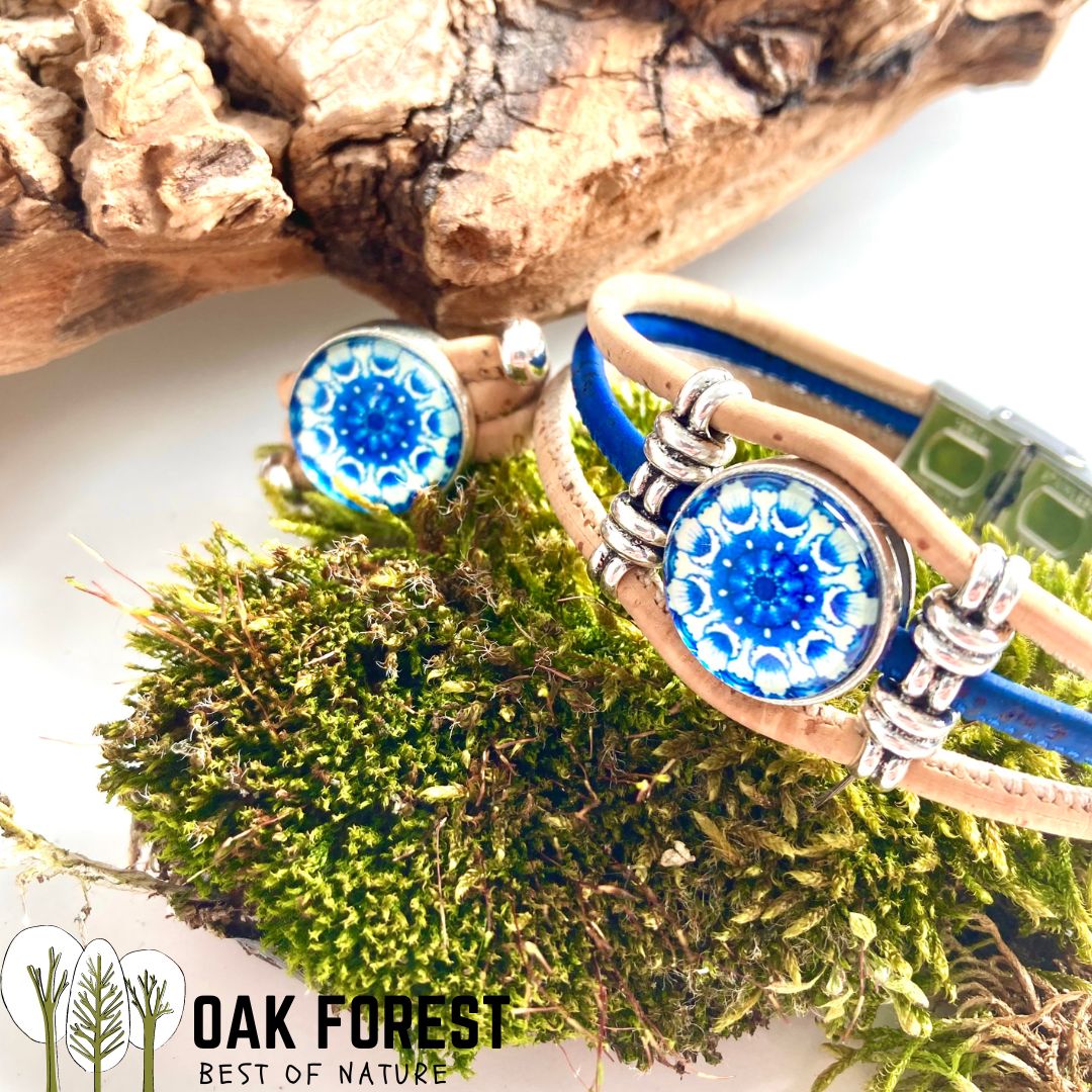 bracelet liege femme vegan - bracelet en liege - bracelet liège portugal - bracelet liège noir et or - bracelet femme noir or - bracelet en liège vegan - bracelet chic