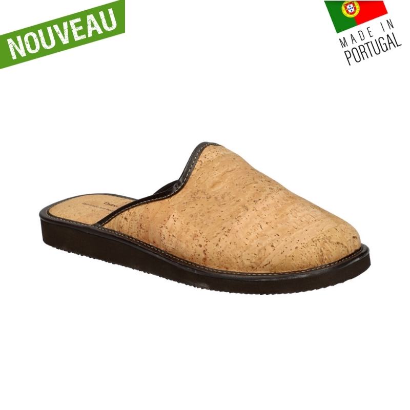 🌿 Natural cork slippers Vegan cork slipper