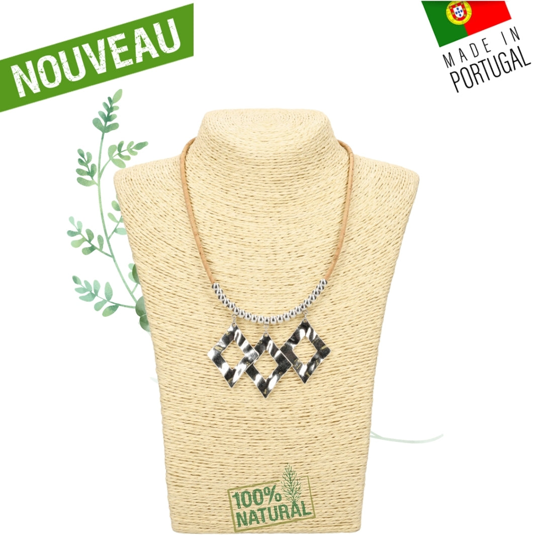 collier liege - collier en liege - collier liege - collier en liège - collier liège portugal - collier liege artisanal - liege made in France - collier vegan femme - collier Vegan en liege - idée cadeaux - idée cadeau - fête des mères - idée cadeau femme - idée cadeau maman - idées cadeaux anniversaire