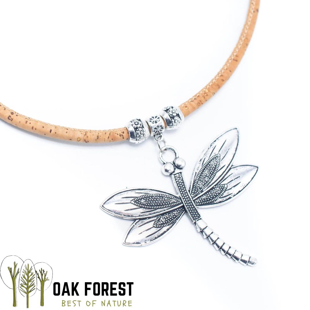 collier en liège - collier en liege - collier liège - collier liege - collier bois- Mandala- collier fantaisie - collier pas cher - idée cadeau noël - idée cadeaux Noel - pendentif - collier coeur - collier femme vegan pas cher