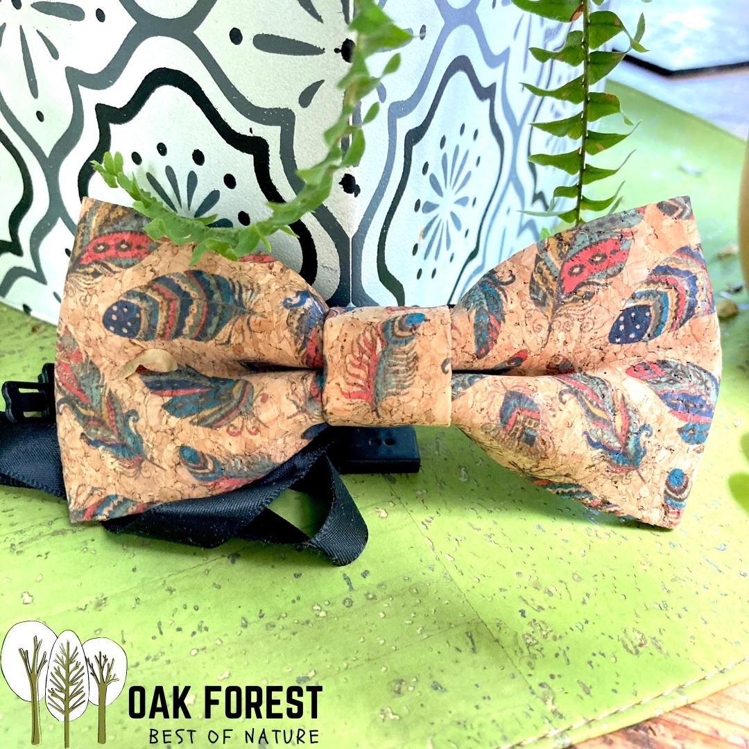 noeud papillon homme liege lotus - noeud papillon champêtre - nouer papillon vegan homme - noeud papillon naturel made in France - noeud papillon homme vegan - mariage bohème - noeud papillon plume - noeud papillon liège portugal - noeud papillon liege