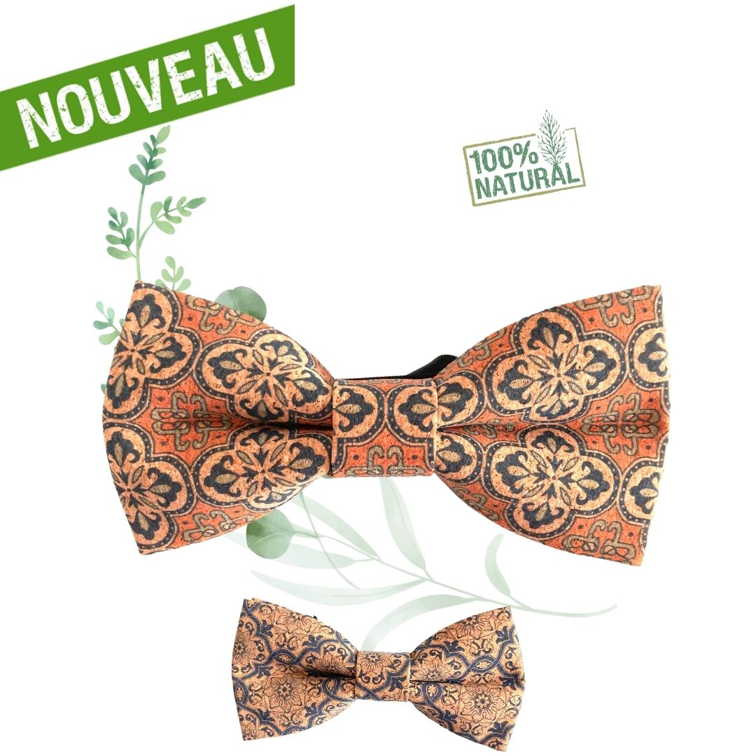 noeud papillon liège naturel - noeud papillon homme vegan - noeud papillon cuir de liège - noeud papillon liege portugal - noeud papillon made in france - noeud papillon homme bohème - mariage bohème