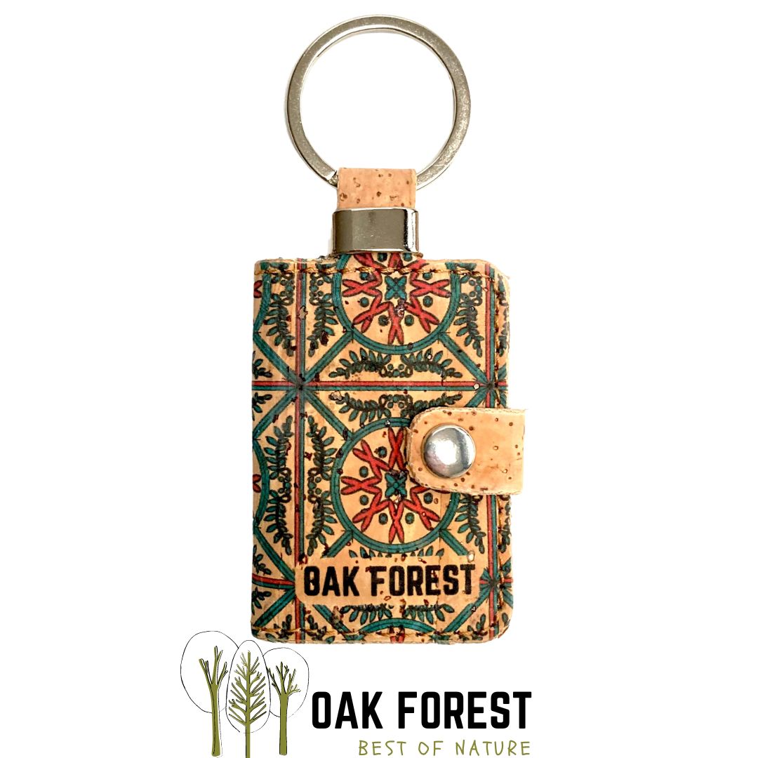 Porte clé en liege vegan "Porte-photos"