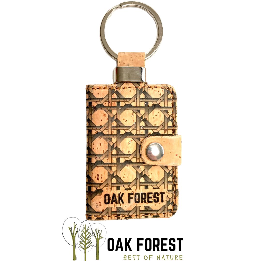 Porte clé en liege vegan "Porte-photos"