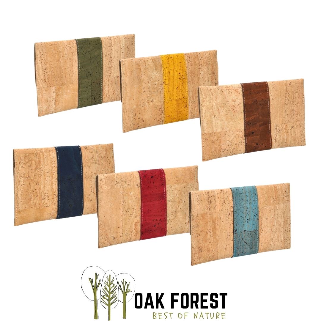 portefeuille vegan liege - pochette vegan liege - pochette portefeuille - portefeuille femme vegan - portefeuille homme vegan - pochette cuir végétal