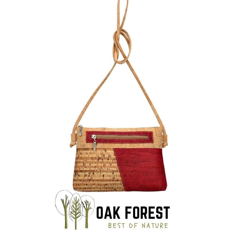 Elegance “DUO” CORK CROSSBODY BAG – Eco-Chic on the Shoulder