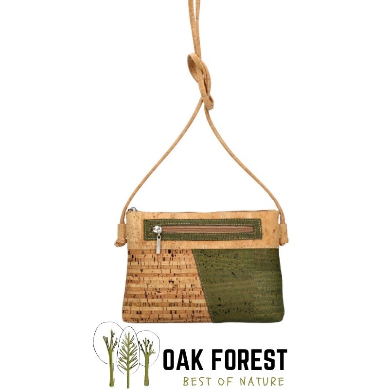 Elegance “DUO” CORK CROSSBODY BAG – Eco-Chic on the Shoulder