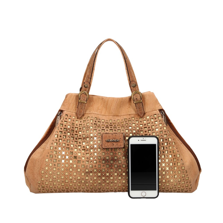 Handmade cork handbag "Albufera"-Cork handbag