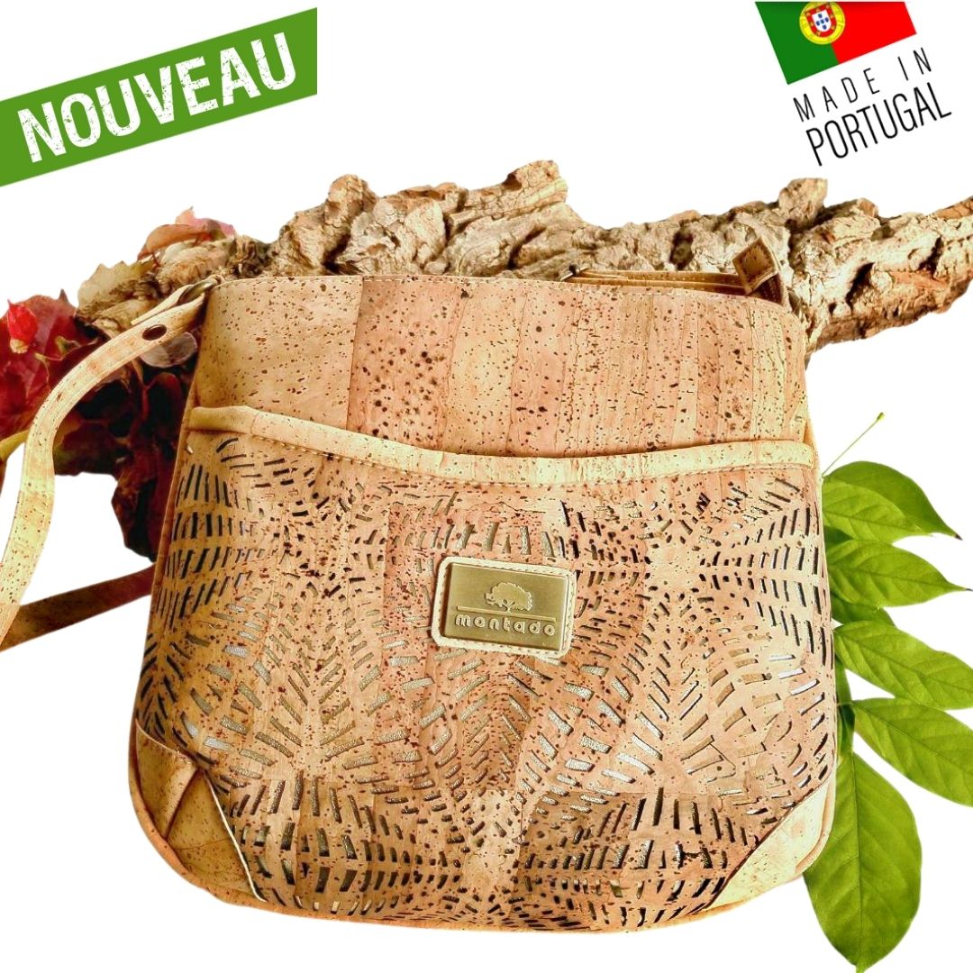 sac en liège - sac en liege - sac bandoulière en liège - sac bandouliere en liege - sac à main liège - sac bandoulière femme - sac origami - sac original - sac vegan - sac cuir végétal - sac bandoulière pas cher - sac bandoulière petit prix- sac naturel - petit sac fille - sac pratique - sac géométrique-sac à main en liège portugal - Montado - sac liege montado - sac montado