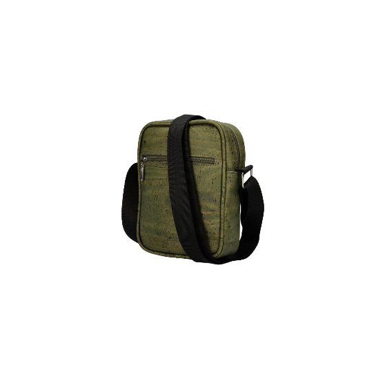Sac à bandoulière liège artisanal "For men"