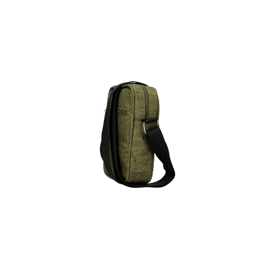 Sac à bandoulière liège artisanal "For men"