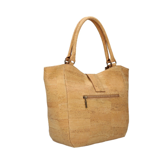 Handmade cork handbag “Playa”