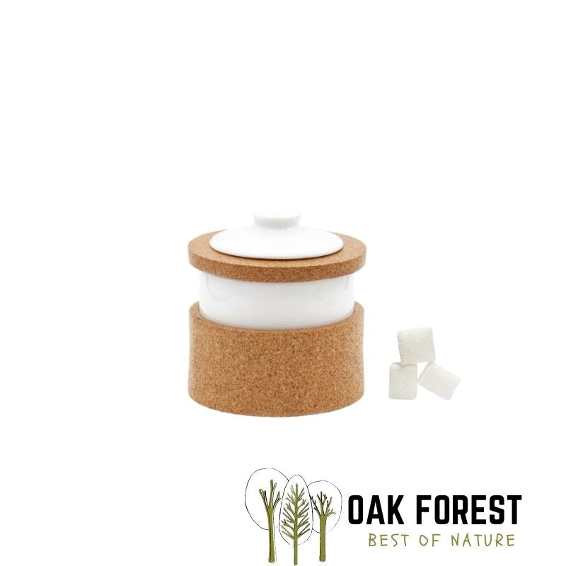 bol a sucre - bol en liege - bol a sucre épuré - sucrier épuré et design - vaisselle eco responsable - vaisselle artisanale