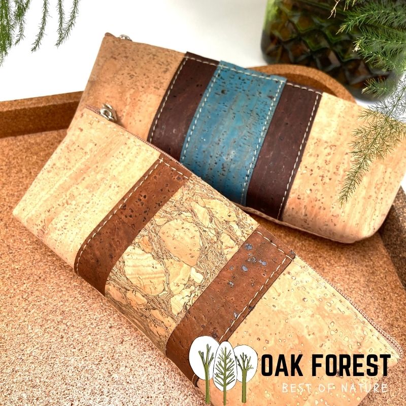 trousse en liège - trousse en liege - pochette en liège - pochette en liege - trousse école - trousse vegan école - trousse enfant vegan - trousse écolier vegan liege - trousse écolier cuir végétal - trousse écolier liege naturel - trousse écolier made in portugal