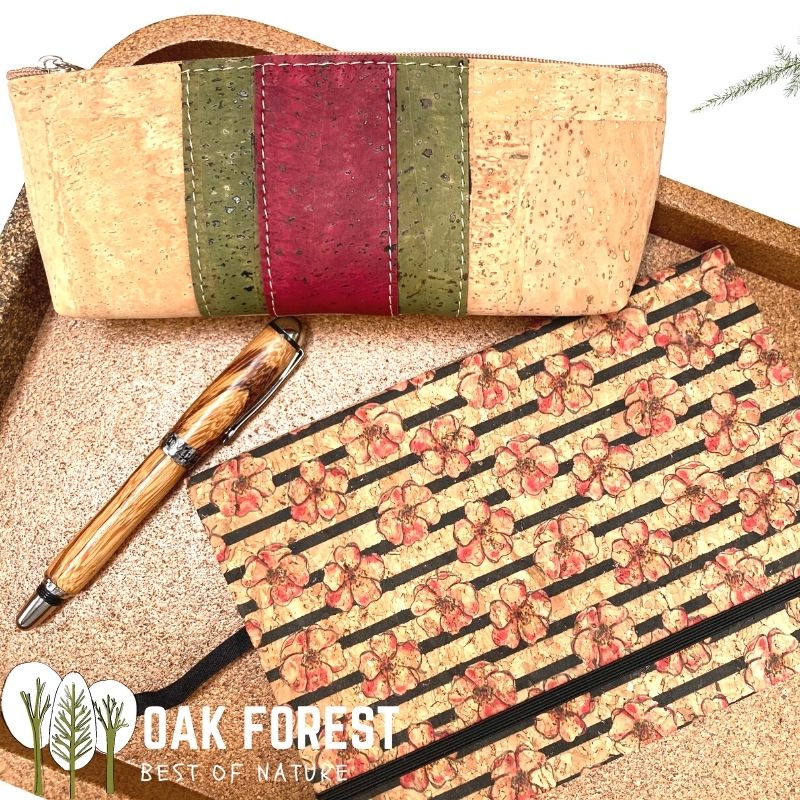 trousse en liège - trousse en liege - pochette en liège - pochette en liege - trousse école - trousse vegan école - trousse enfant vegan - trousse écolier vegan liege - trousse écolier cuir végétal - trousse écolier liege naturel