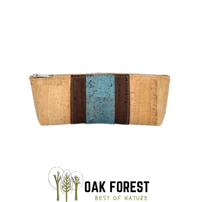 trousse en liège - trousse en liege - pochette en liège - pochette en liege - trousse école - trousse vegan école - trousse enfant vegan - trousse écolier vegan liege - trousse écolier cuir végétal - trousse écolier liege naturel