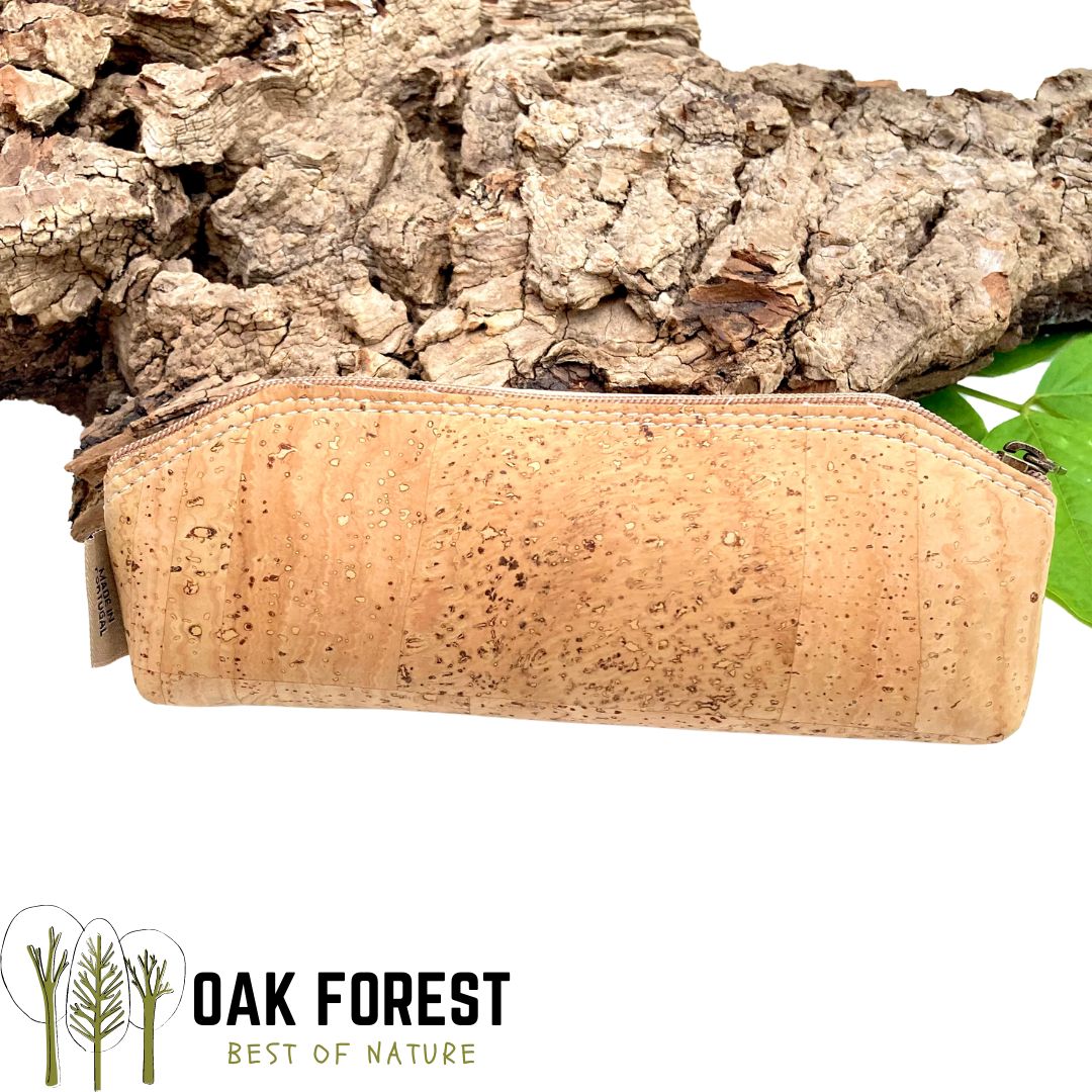 trousse en liège - trousse en liege - pochette en liège - pochette en liege - trousse école - trousse vegan école - trousse enfant vegan - trousse écolier vegan liege - trousse écolier cuir végétal - trousse écolier liege naturel