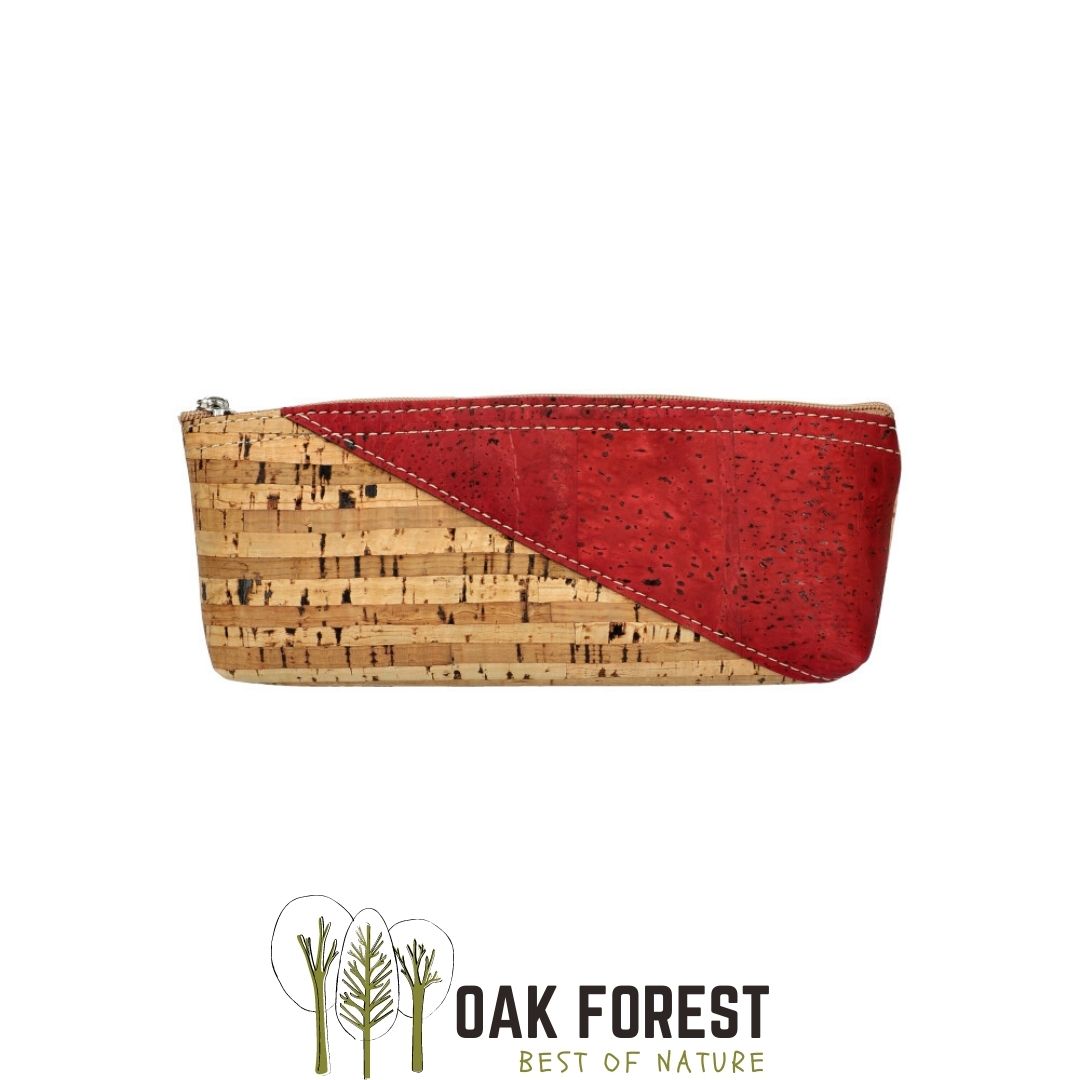 trousse en liège - trousse en liege - pochette en liège - pochette en liege - trousse école - trousse vegan école - trousse enfant vegan - trousse écolier vegan liege - trousse écolier cuir végétal - trousse écolier liege naturel - trousse vegan liege - trousse bordeaux en liège vegan