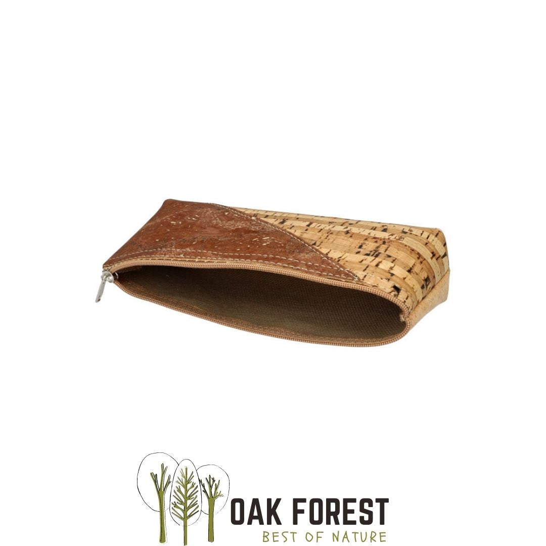 trousse en liège - trousse en liege - pochette en liège - pochette en liege - trousse école - trousse vegan école - trousse enfant vegan - trousse écolier vegan liege - trousse écolier cuir végétal - trousse écolier liege naturel - trousse vegan liege