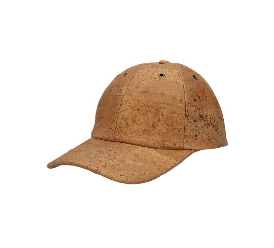Casquette en liège naturel Camel