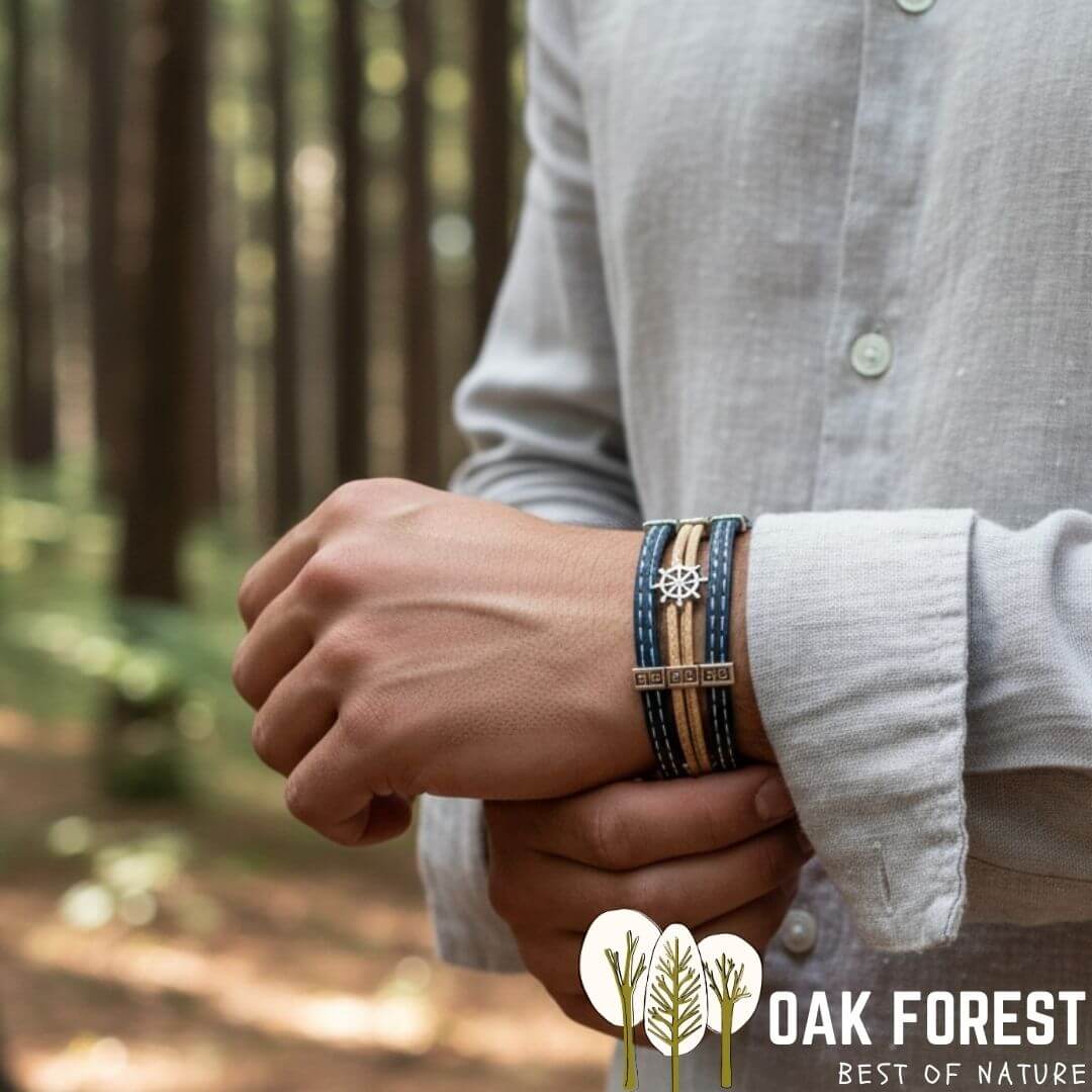 bracelet-marin-liege-homme-porte-poignet-gourvernail-bleu