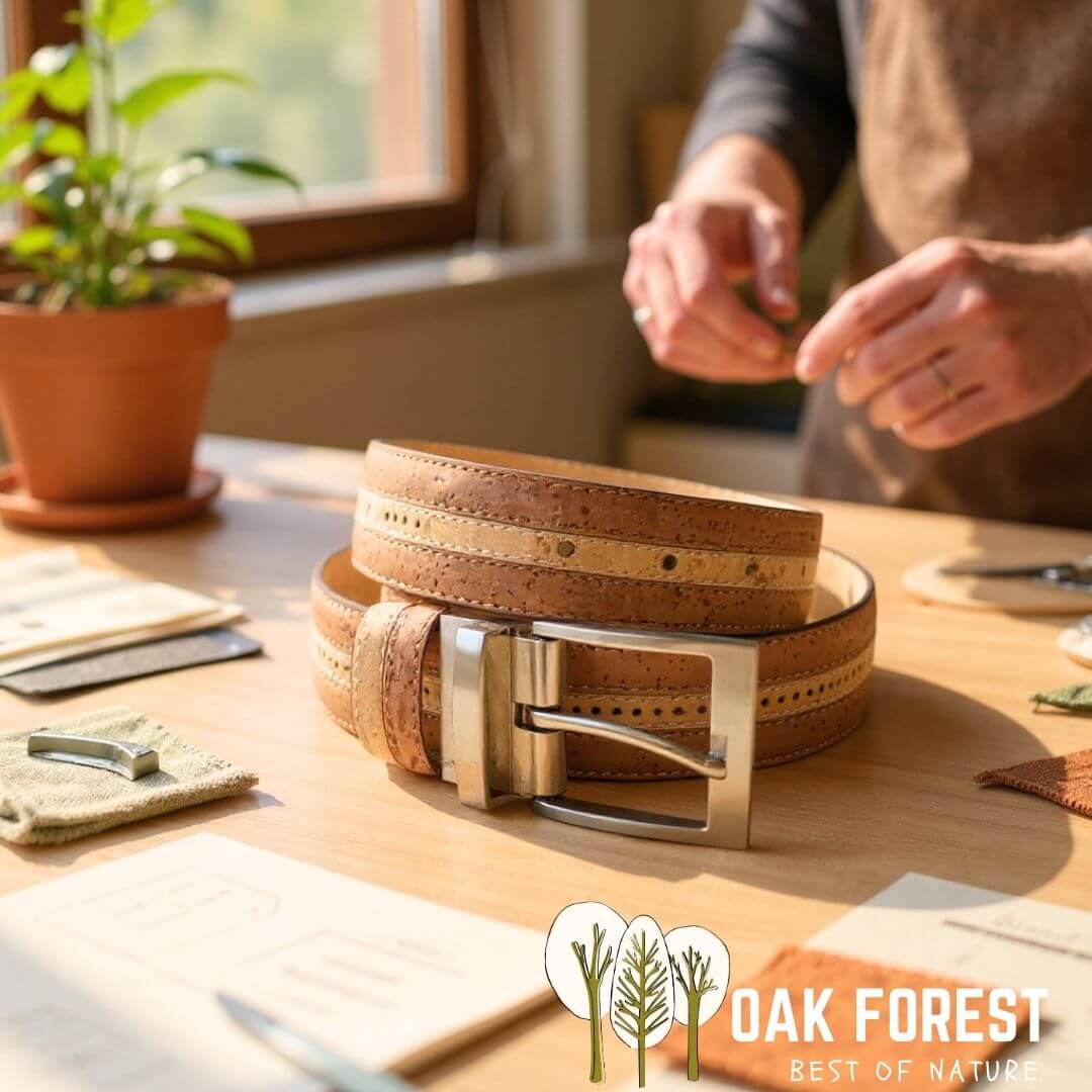 ceinture liège - ceinture vegan - ceinture en liège - ceinture liege - ceinture en liege - ceinture cuir vegan - ceinture homme cuir végétal - ceinture artisanale homme - ceinture naturelle - ceinture large liège - ceinture beige mariage - mariage bohème - mariage champêtre - ceinture kaki - ceinture homme habillée - ceinture homme vegan