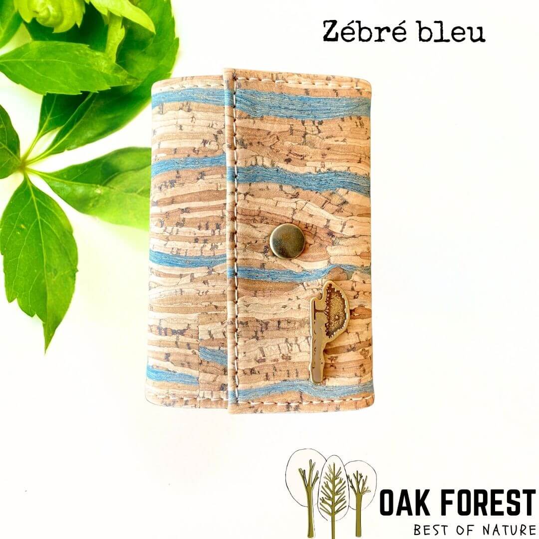 porte carte en liege - protege cartes en liege vegan - pochette pour cartes de crédit - pochette vegan en liege - range carte pour homme - portefeuille homme mini - protection cartes contre vol - RFID cartes