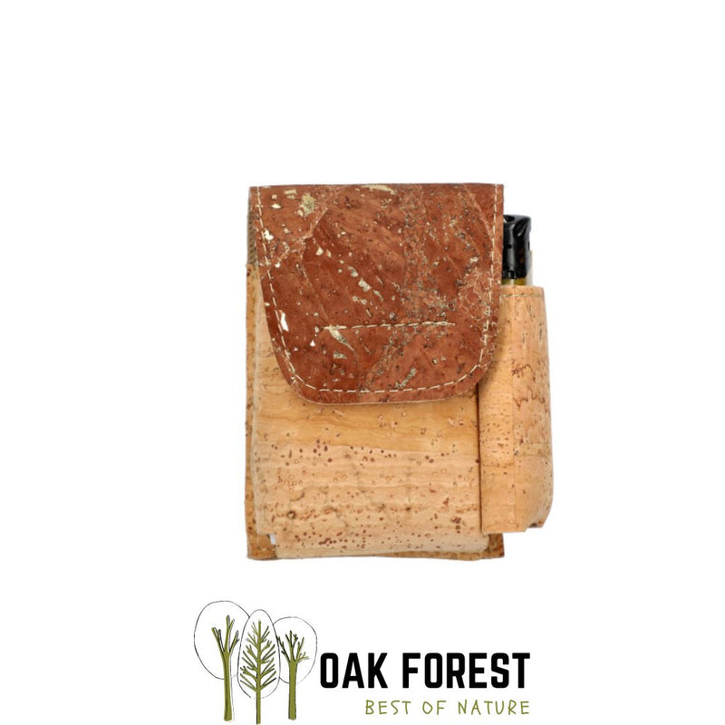 Natural cork cigarette case - Vegan cigarette case