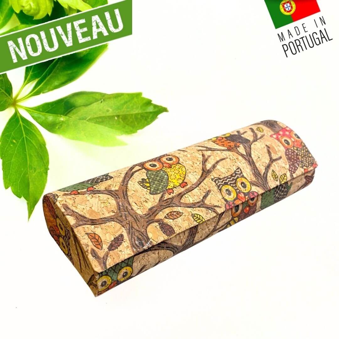 etui lunettes liege - etui lunette liege - étui lunettes liège - étui lunette liège - étui lunettes vegan - étui lunettes artisanal portugal - boite lunettes liège - boitier lunettes liège - pochette lunettes liege - idée cadeau - fête des mères - idées cadeaux - rangement lunettes liège - made in France - made in Portugal