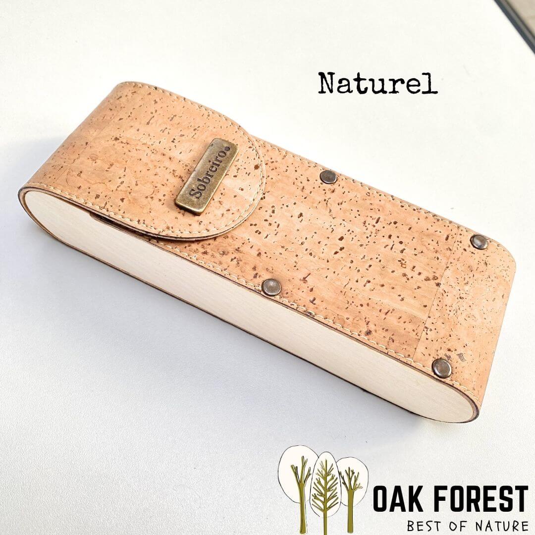 étui lunettes liège bois naturel rigide vegan protection optimale