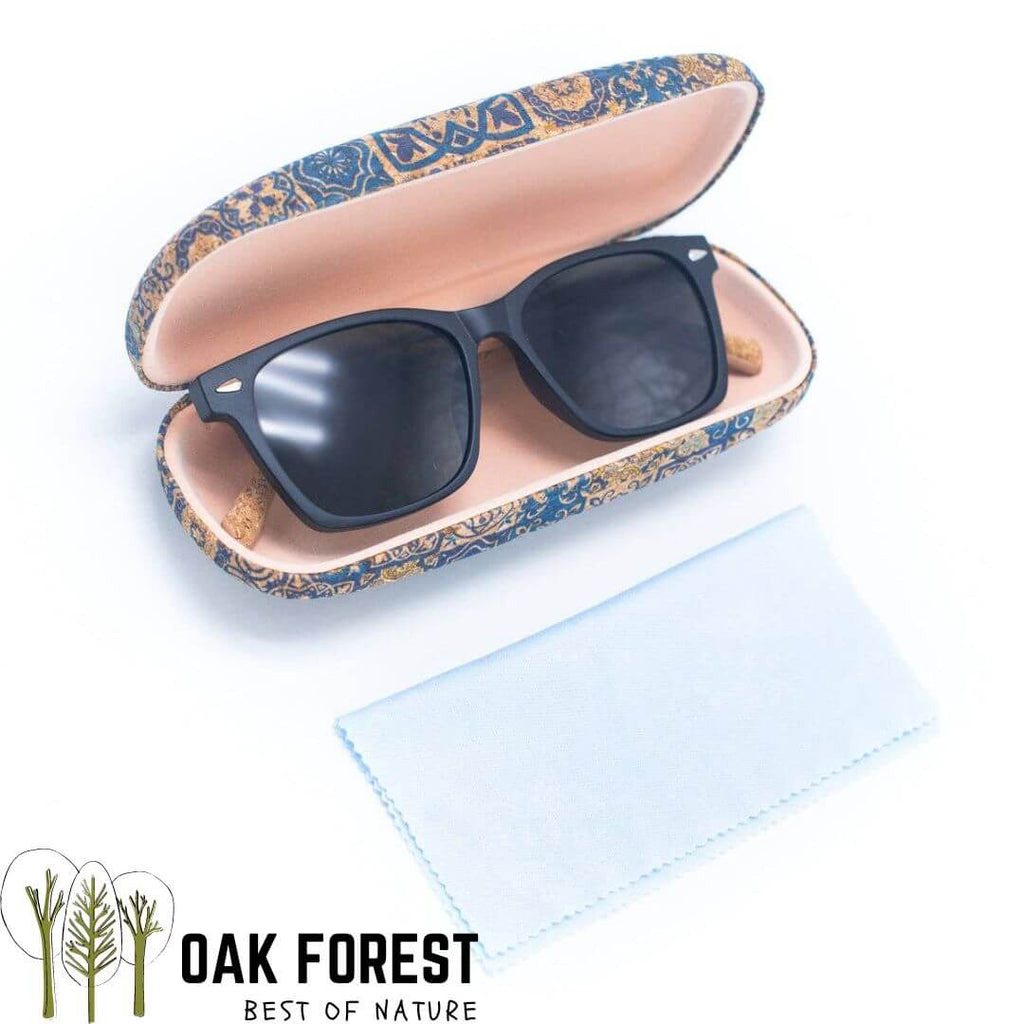 Etui a lunettes en liege Portugais Azules Resistant Ethique Oak Forest