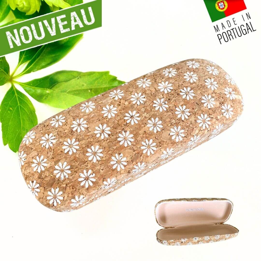 etui lunettes liege - etui lunette liege - étui lunettes liège - étui lunette liège - étui lunettes vegan - étui lunettes artisanal portugal - boite lunettes liège - boitier lunettes liège - pochette lunettes liege - idée cadeau - fête des mères - idées cadeaux - rangement lunettes liège - made in France - made in Portugal