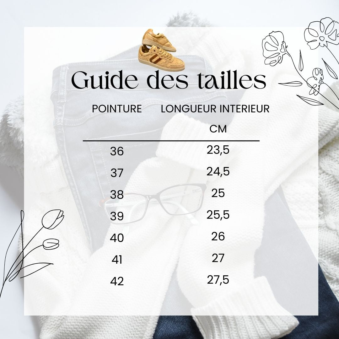 Chaussures en liège "Vintage"- Baskets en liège naturel