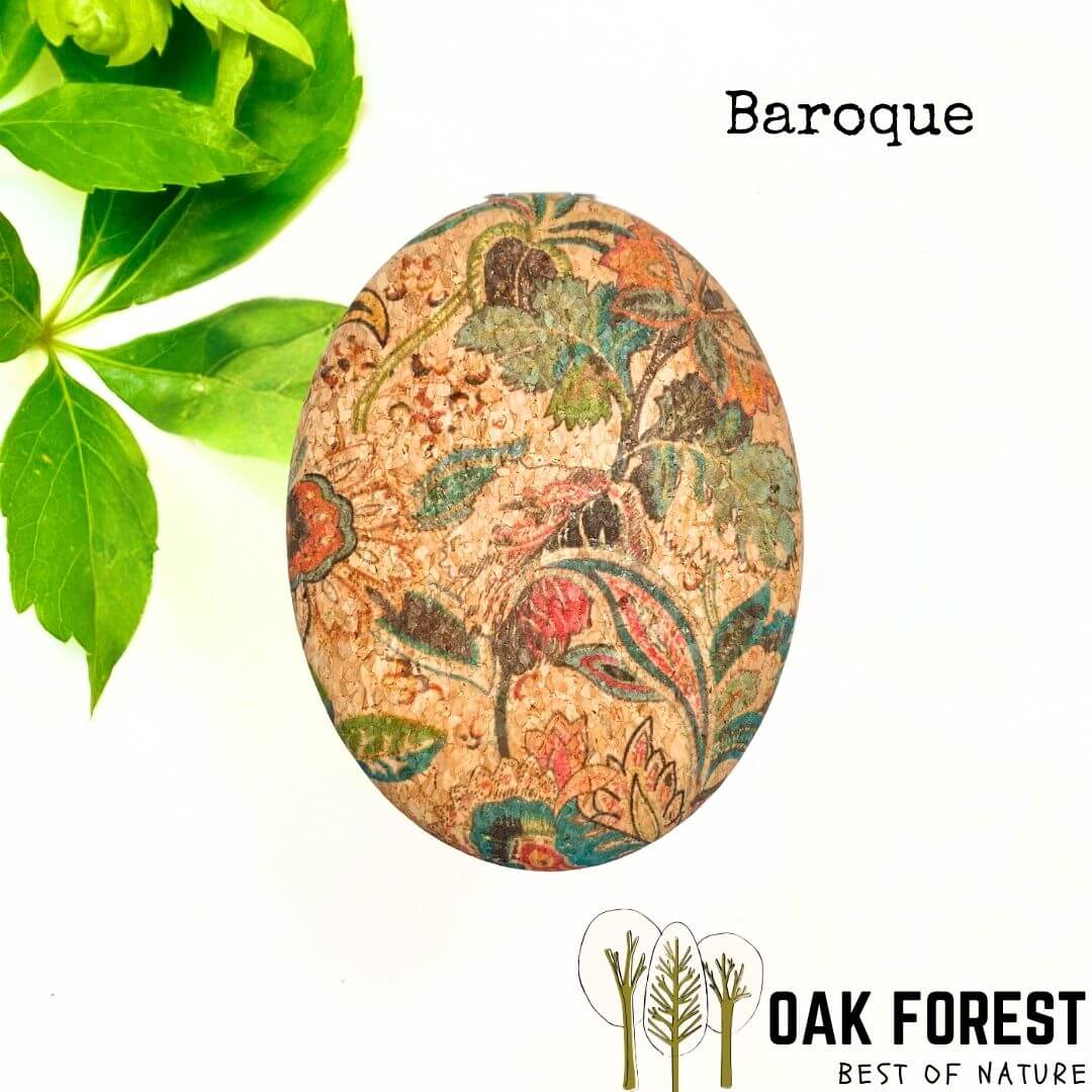 miroir de poche en liege - miroir de poche femme liège - idée cadeau femme - indispensable sac femme - miroir vegan