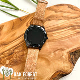 “Silver” handcrafted cork connected watch
