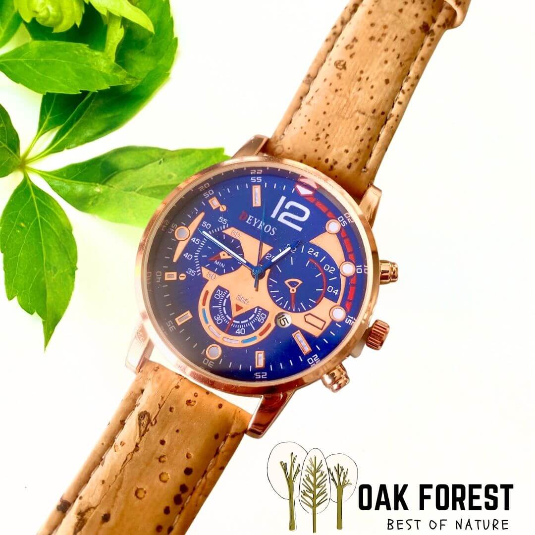 montre liege portugal - montre homme vegan - montre liege homme - montre liege femme - montre femme vegan - montre acajou vegan - montre en bois femme - montre en bois homme - montre en bois mixte - notre cuir végétal - montre made in portugal