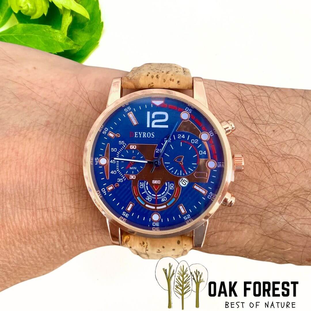 montre liege portugal - montre homme vegan - montre liege homme - montre liege femme - montre femme vegan - montre acajou vegan - montre en bois femme - montre en bois homme - montre en bois mixte - notre cuir végétal - montre made in portugal
