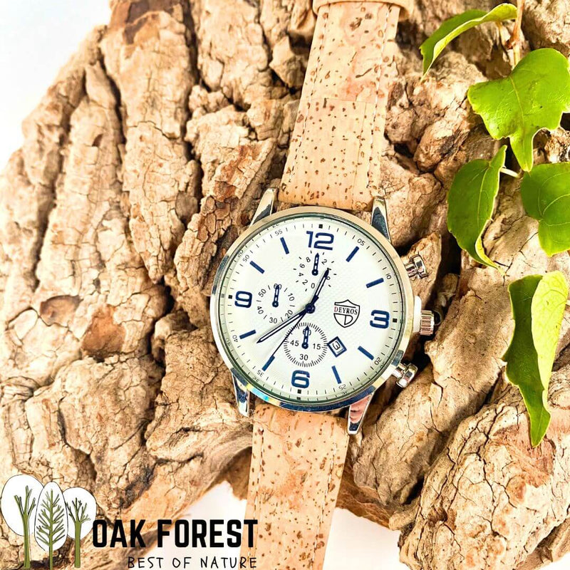 montre liege portugal - montre homme vegan - montre liege homme - montre liege femme - montre femme vegan - montre acajou vegan - montre en bois femme - montre en bois homme - montre en bois mixte - notre cuir végétal - montre made in portugal