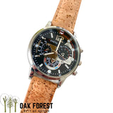 montre liege portugal - montre homme vegan - montre liege homme - montre liege femme - montre femme vegan - montre acajou vegan - montre en bois femme - montre en bois homme - montre en bois mixte - notre cuir végétal - montre made in portugal