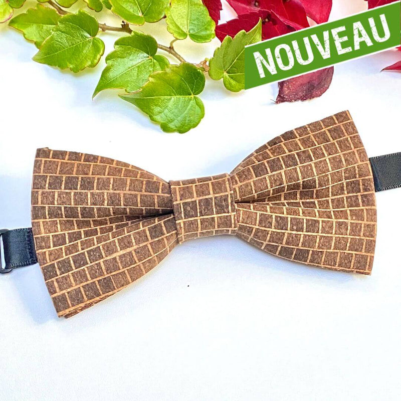 noeud papillon homme liege lotus - noeud papillon champêtre - noeud papillon vegan homme - noeud papillon naturel made in France - mariage vegan - mariage champêtre - mariage bohème - accessoire tenue mariage homme