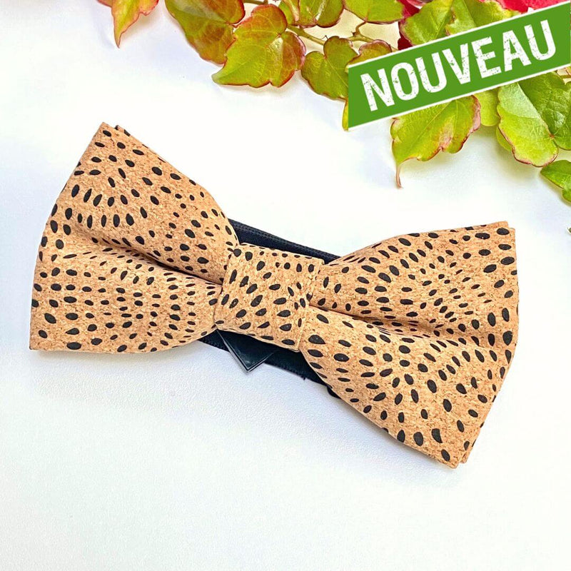 noeud papillon homme liege lotus - noeud papillon champêtre - noeud papillon vegan homme - noeud papillon naturel made in France - mariage vegan - mariage champêtre - mariage bohème - accessoire tenue mariage homme