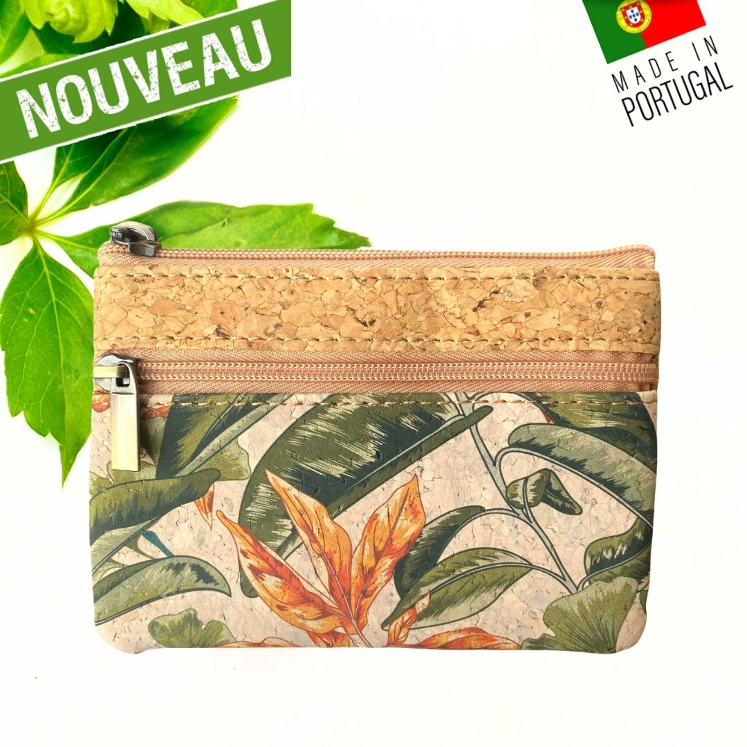 Portemonnaie liège- porte-monnaie en liège - Porte monnaie liege - Portemonnaie liege - porte monnaie pas cher - sardine - porte monnaie vegan - porte monnaie femme - portefeuille femme vegan - porte monnaie homme - portefeuille homme vegan - portemonnaie homme vegan