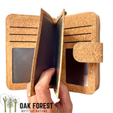 Natural cork wallet "Aztek" - Vegan cork wallet