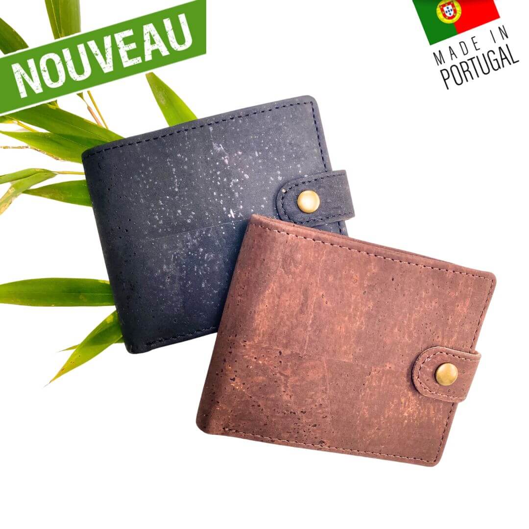 Portefeuille en liège-portefeuille liège-porte feuille naturel-porte feuille liège portefeuille liège - portefeuille liege - portefeuille homme - porte-monnaie liège - porte-monnaie homme - porte-monnaie Vegan - portefeuille Vegan - Portefeuille naturel - Portefeuille pratique - portefeuille cuir végétal - portefeuille tendance - portefeuille marron - portefeuille bleu - portefeuille noir