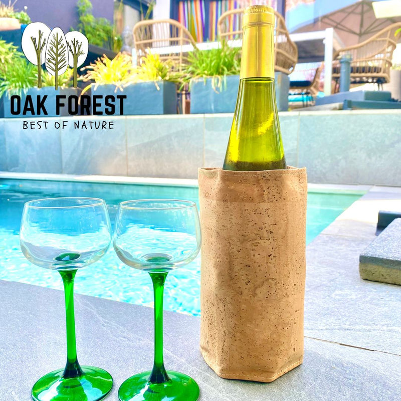 Seau à vin design en liege naturel & écologique – Oak Forest