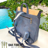Artisanal cork backpack "My satchel" - Vegan backpack