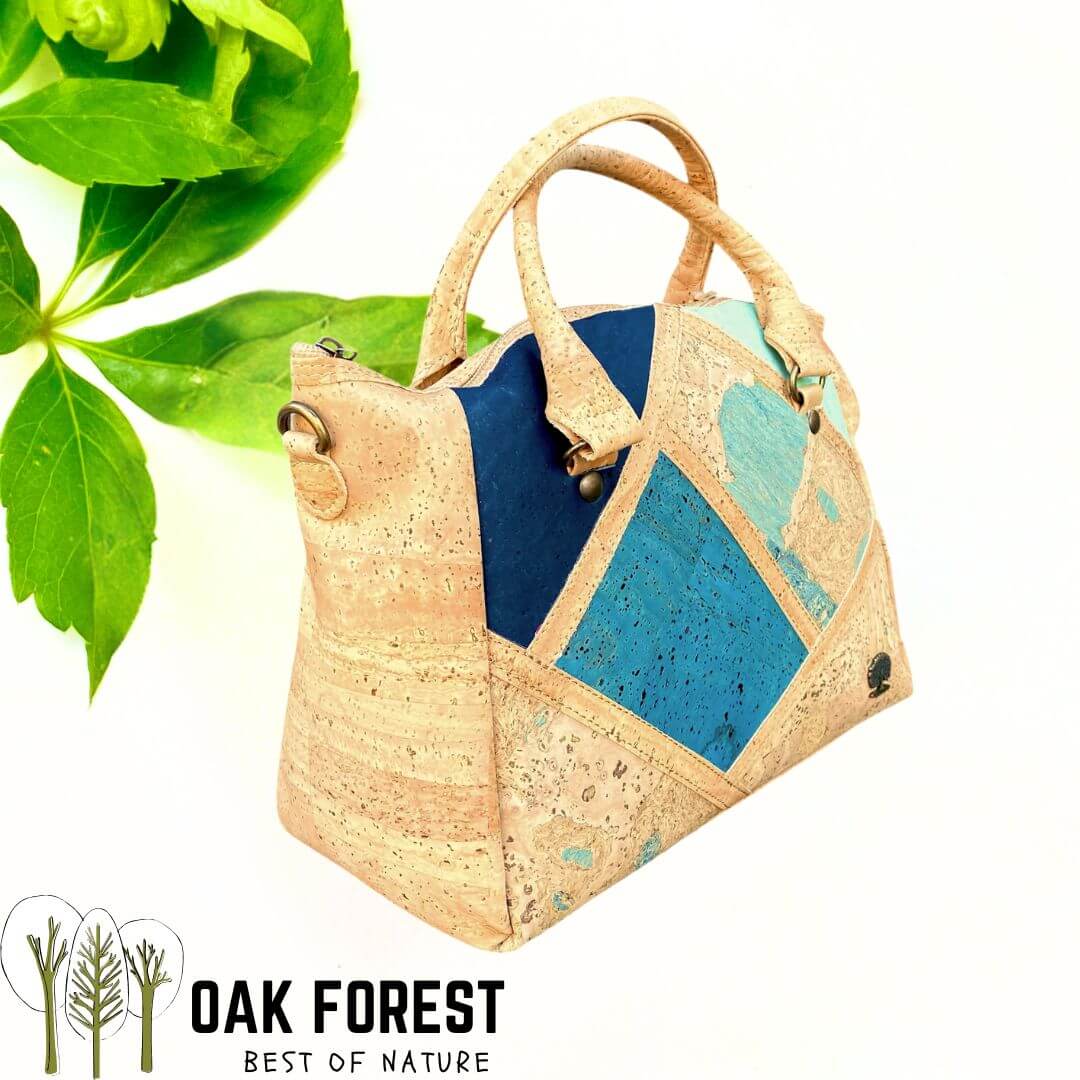 sac en liege vegan - sac liege portugal - sac liege France - sac liège portugais - sac en liège vegan - sac motif Picasso - sac cuir vegan - sac cuir végétal - sac a main liege - sac femme naturel - sac femme vegan - cruelty free